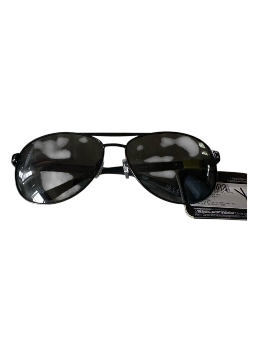 NEW FOSTER GRANT SR0623 Generator POL Polarized Sunglasses Black Gray